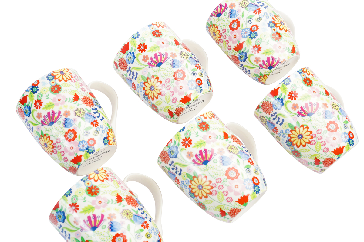 6 PIECE MUG SETS 
